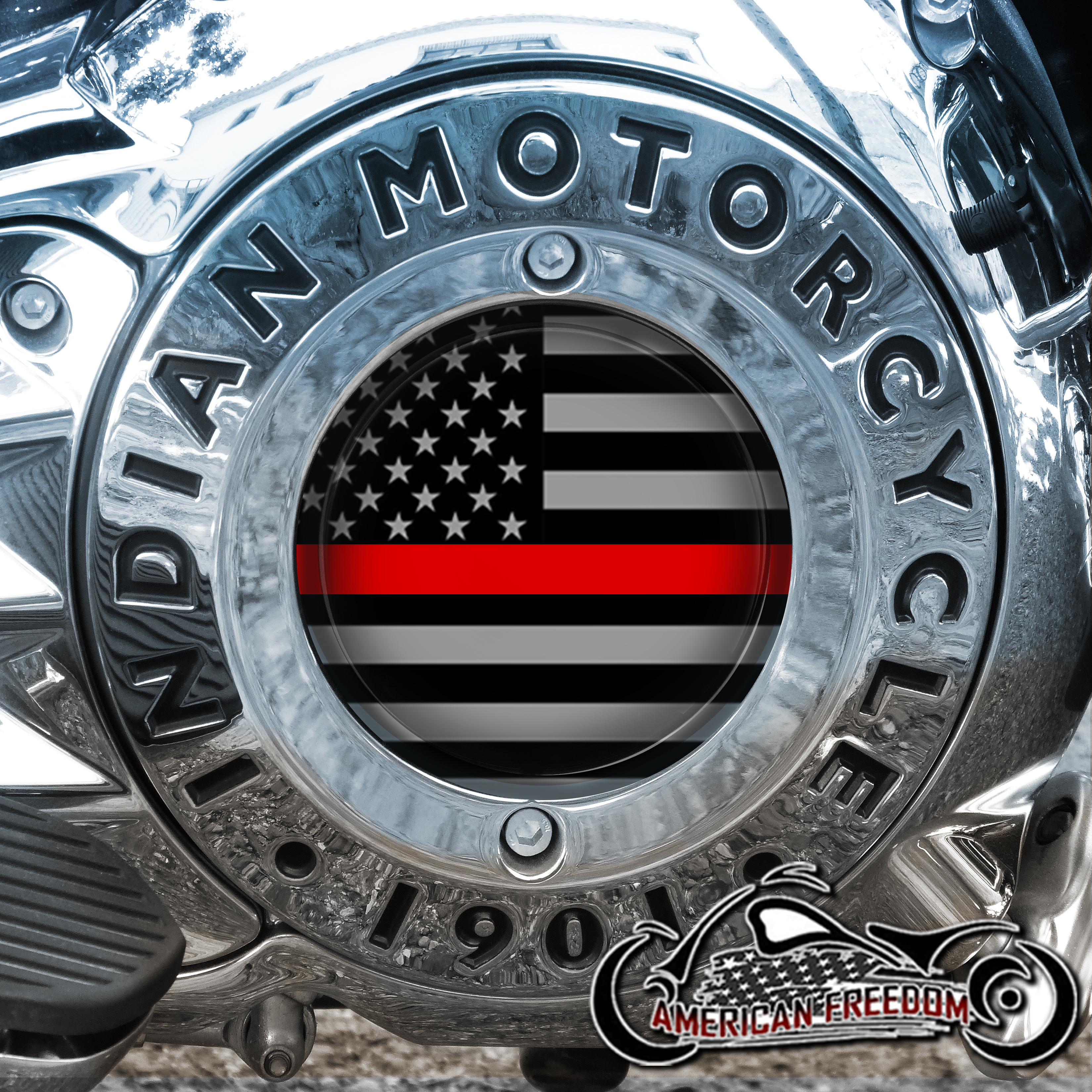 Indian Motorcycles Thunder Stroke Derby Insert - TRL Flag